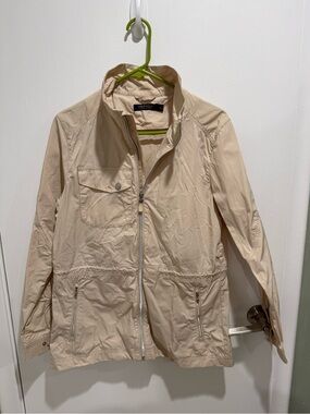 Polo by Ralph Lauren Cream Zip-Up Golf Jacket